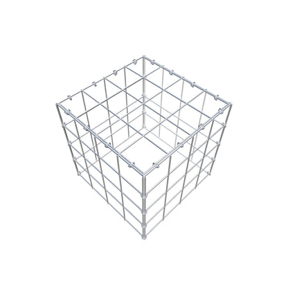 Anbaugabione Typ 3 40 cm x 40 cm x 40 cm (L x H x T), Maschenweite 10 cm x 10 cm, C-Ring