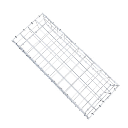 Gabion 100 cm x 20 cm x 40 cm (L x H x D), maskstorlek 10 cm x 10 cm, C-ring