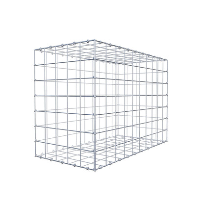 Gabion 100 cm x 70 cm x 50 cm (L x H x P), mailles 10 cm x 10 cm, anneau en C