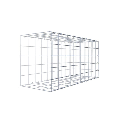 Fourche rapportée type 2 100 cm x 50 cm x 40 cm (L x H x P), mailles 10 cm x 10 cm, anneau C