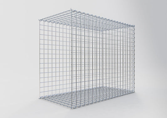 Gavión complementario tipo 2 100 cm x 80 cm x 50 cm (L x A x P), malla 5 cm x 5 cm, espiral