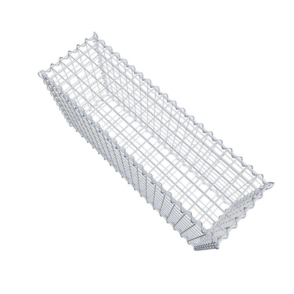Gabion 100 cm x 50 cm x 30 cm (L x H x D), mesh size 5 cm x 5 cm, spiral