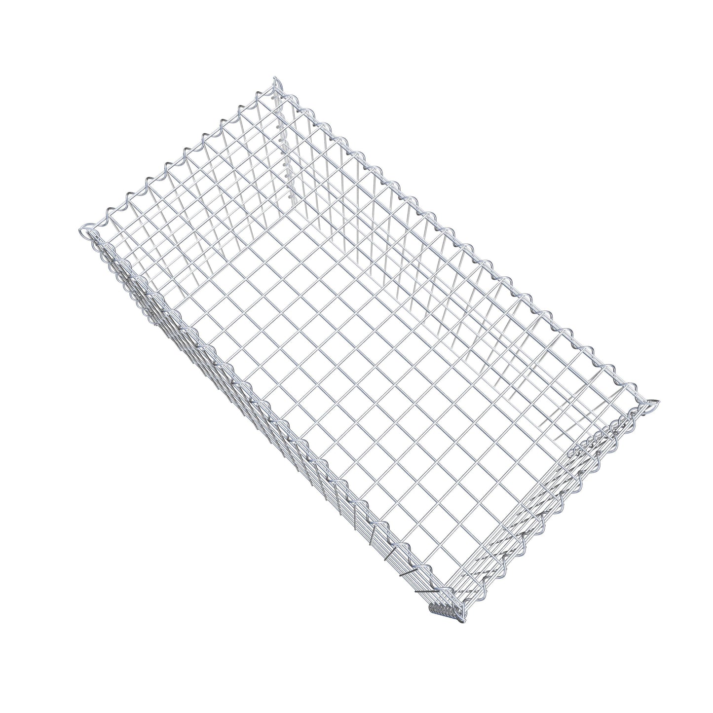 Anbaugabione Typ 3 100 cm x 50 cm x 50 cm (L x H x T), Maschenweite 5 cm x 10 cm, Spirale