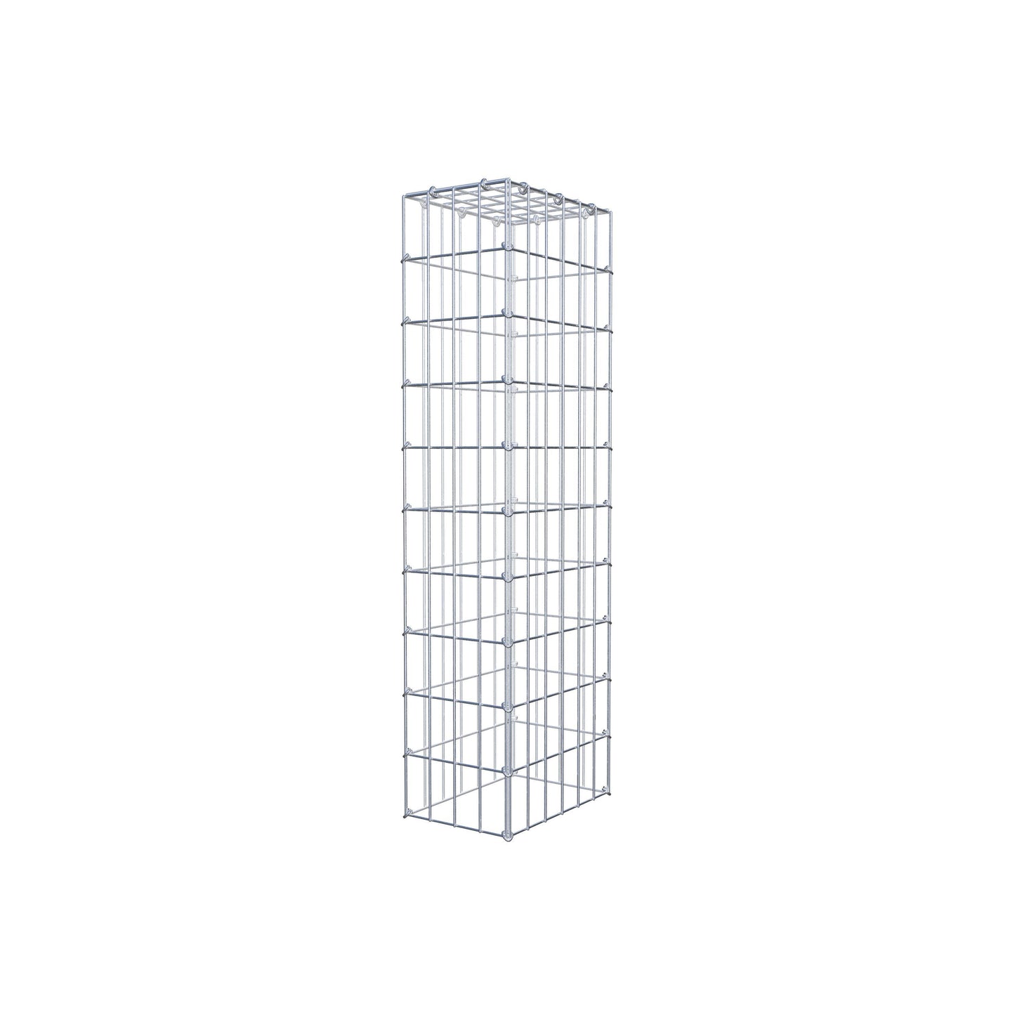 Fourche rapportée type 3 100 cm x 30 cm x 20 cm (L x H x P), mailles 5 cm x 10 cm, anneau C