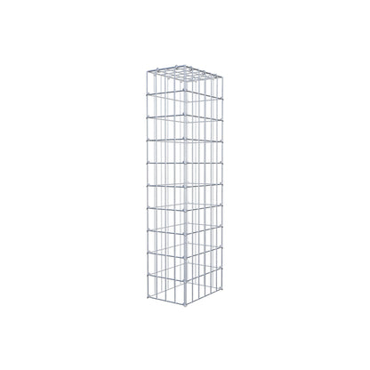 Fourche rapportée type 3 100 cm x 30 cm x 20 cm (L x H x P), mailles 5 cm x 10 cm, anneau C