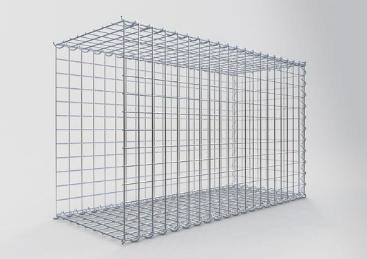 Gavión complementario tipo 2 100 cm x 60 cm x 40 cm (L x A x P), malla 5 cm x 5 cm, espiral