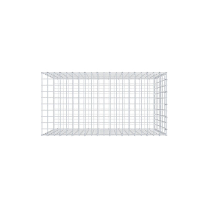 Fourche rapportée type 2 100 cm x 70 cm x 50 cm, mailles 5 cm x 10 cm, anneau en C