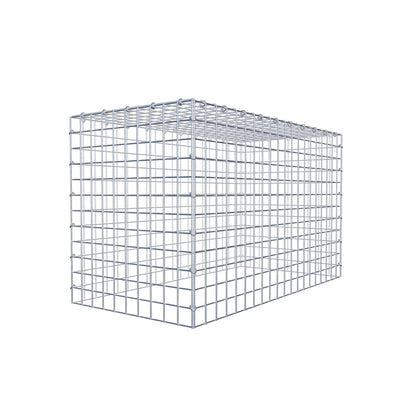 Gabião Tipo 3 100 cm x 60 cm x 50 cm (C x A x P), malhagem 5 cm x 5 cm, anel C