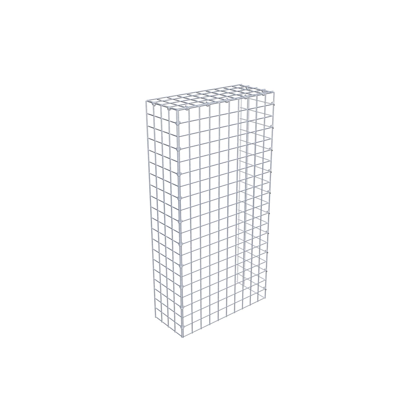Fourche rapportée type 4 100 cm x 20 cm x 50 cm (L x H x P), mailles 5 cm x 5 cm, anneau C