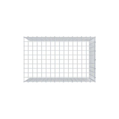 Gabião Tipo 4 80 cm x 50 cm x 50 cm (C x A x P), malhagem 5 cm x 5 cm, anel C