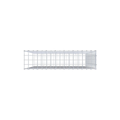 Fourche rapportée type 2 100 cm x 80 cm x 20 cm (L x H x P), mailles 5 cm x 5 cm, anneau C