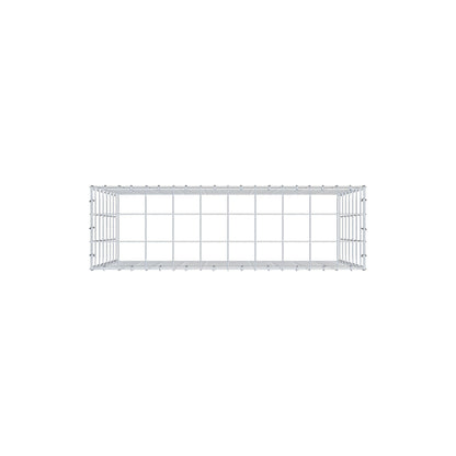 Gavión complementario de tipo 3 100 cm x 70 cm x 30 cm (L x A x P), malla 10 cm x 10 cm, anillo en C
