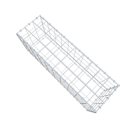 Gabião 100 cm x 40 cm x 30 cm (C x A x P), malhagem 10 cm x 10 cm, anel C