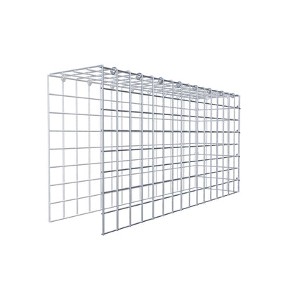 Fourche rapportée type 4 80 cm x 40 cm x 20 cm (L x H x P), mailles 5 cm x 5 cm, anneau C
