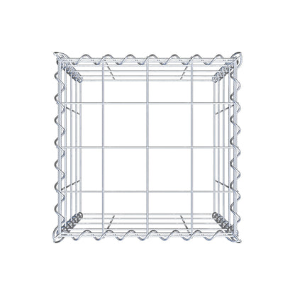 Gabion rapporté type 3 40 cm x 40 cm x 40 cm (L x H x P), mailles 10 cm x 10 cm, spirale