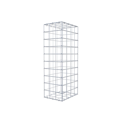Gabião 100 cm x 40 cm x 30 cm (C x A x P), malhagem 10 cm x 10 cm, anel C