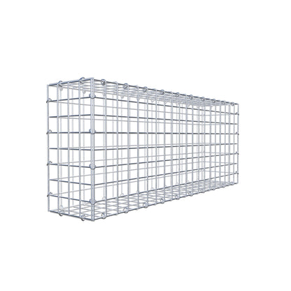 Schanskorf 100 cm x 40 cm x 20 cm (L x H x D), maaswijdte 5 cm x 5 cm, C-ring