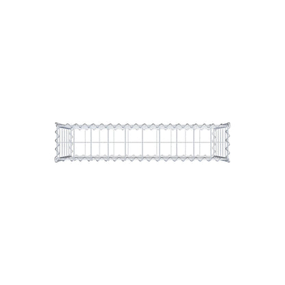 Gabion 100 cm x 60 cm x 20 cm (L x H x P), mailles 10 cm x 10 cm, spirale