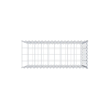 Gabbione aggiuntivo tipo 2 100 cm x 60 cm x 40 cm (L x A x P), maglia 10 cm x 10 cm, spirale