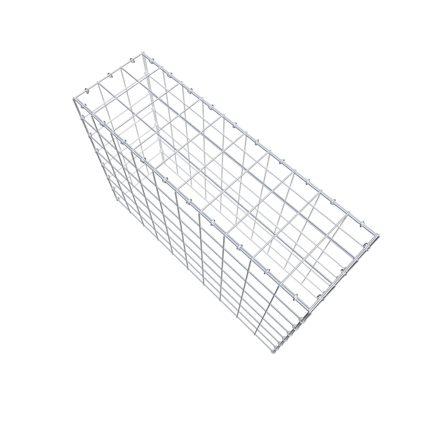 Gavión complementario de tipo 3 100 cm x 70 cm x 30 cm (L x A x P), malla 10 cm x 10 cm, anillo en C