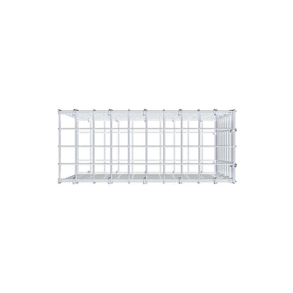 Fourche rapportée type 2 50 cm x 40 cm x 20 cm (L x H x P), mailles 5 cm x 5 cm, anneau C
