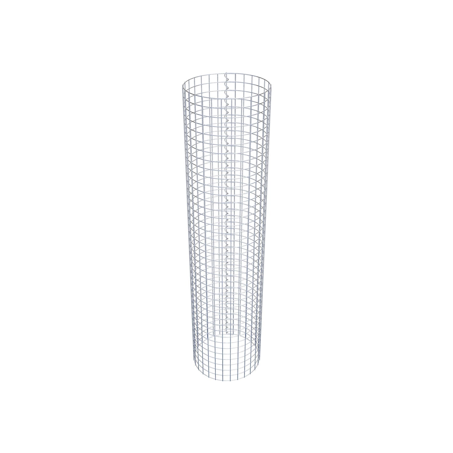 Gabionensäule rund 47 cm Durchmesser, 200 cm Höhe, Maschenweite 5 cm x 5 cm
