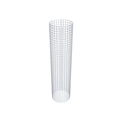 Gabionensäule rund 47 cm Durchmesser, 200 cm Höhe, Maschenweite 5 cm x 5 cm
