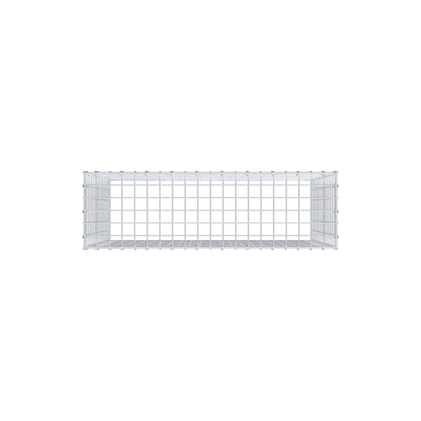 Gabião Tipo 3 100 cm x 80 cm x 30 cm (C x A x P), malhagem 5 cm x 5 cm, anel C