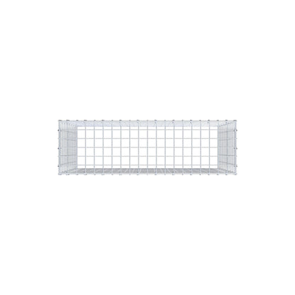 Gabião Tipo 3 100 cm x 80 cm x 30 cm (C x A x P), malhagem 5 cm x 5 cm, anel C