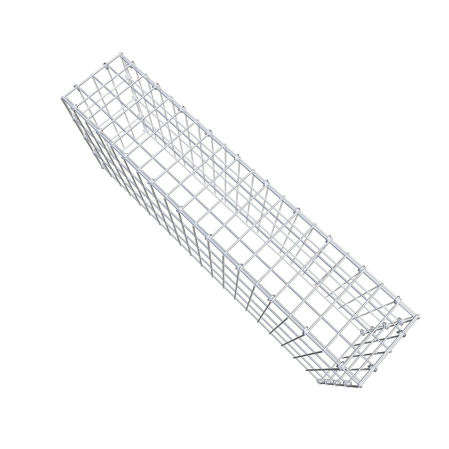 Fourche rapportée type 3 100 cm x 40 cm x 20 cm (L x H x P), mailles 5 cm x 10 cm, anneau C