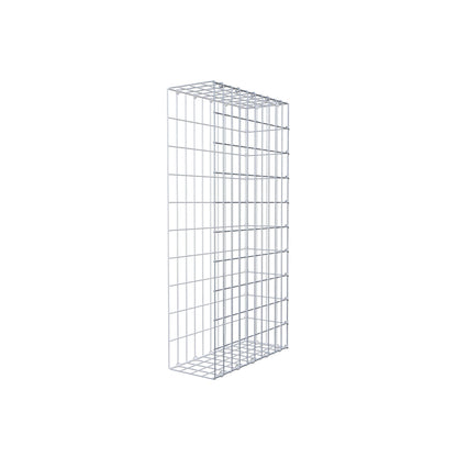 Fourche rapportée type 2 100 cm x 50 cm x 20 cm, mailles 5 cm x 10 cm, anneau en C