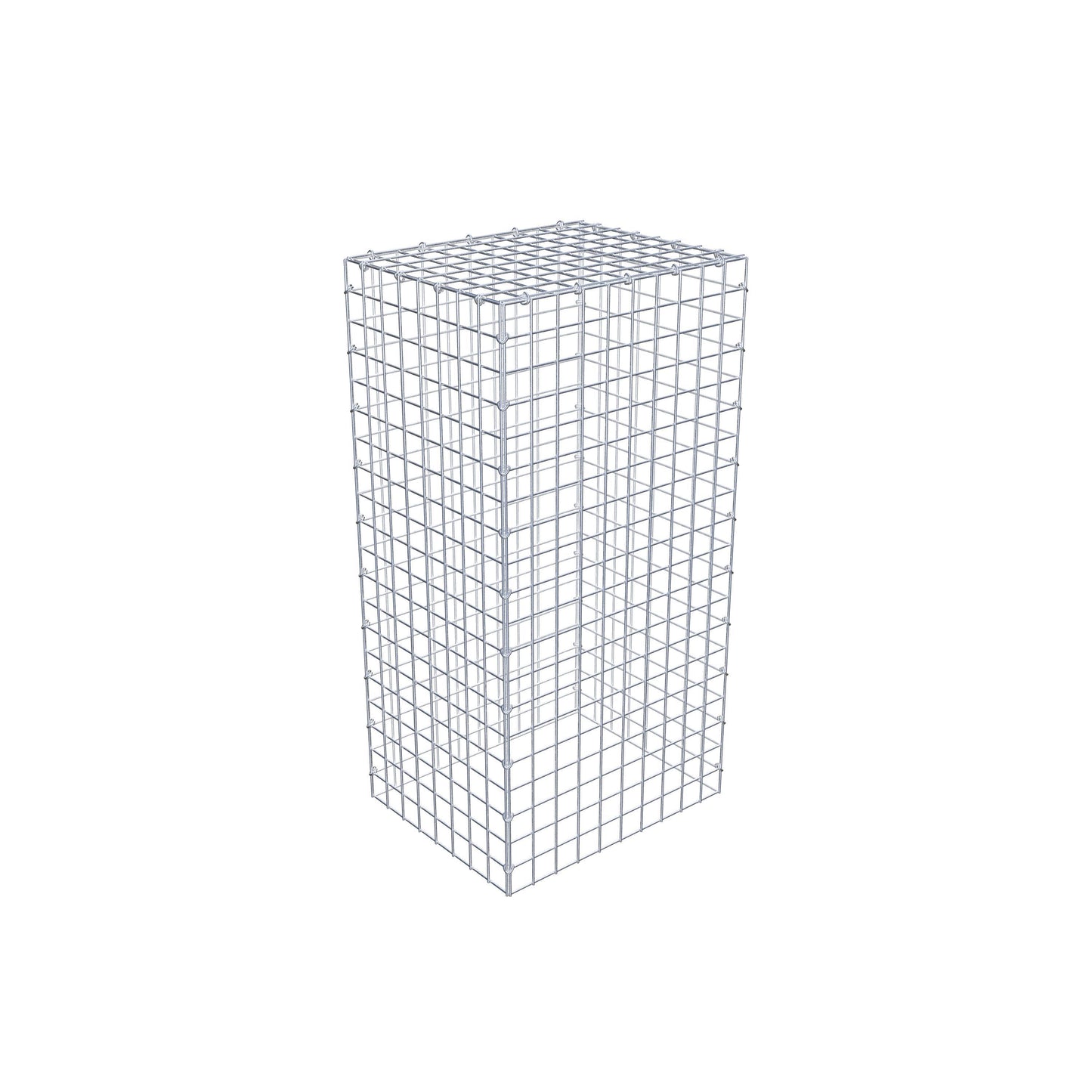 Fourche rapportée type 3 100 cm x 40 cm x 50 cm (L x H x P), mailles 5 cm x 5 cm, anneau C