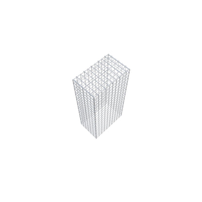 Fourche rapportée type 3 100 cm x 30 cm x 50 cm (L x H x P), mailles 5 cm x 5 cm, anneau C