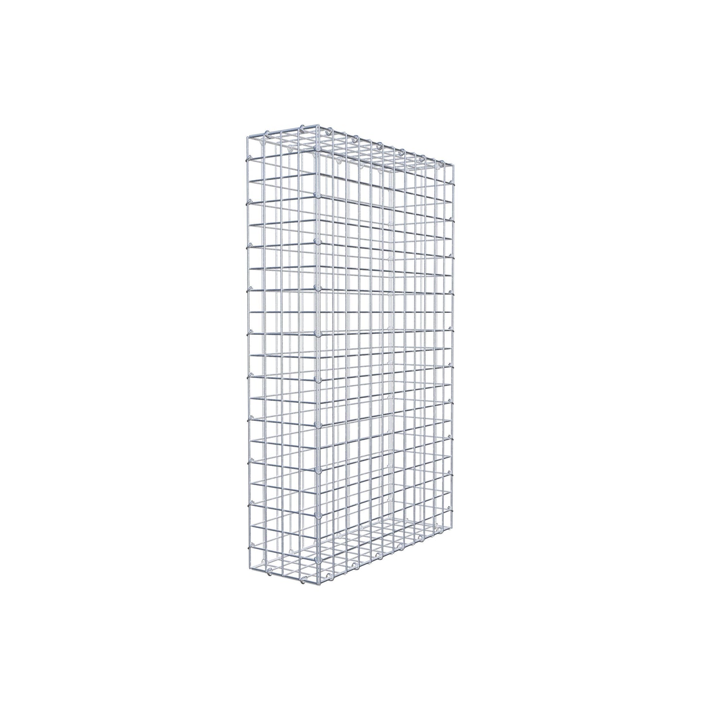 Schanskorf 100 cm x 60 cm x 20 cm (L x H x D), maaswijdte 5 cm x 5 cm, C-ring