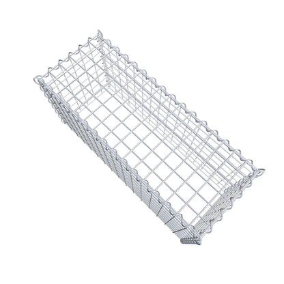 Opvokset gabion type 3 80 cm x 40 cm x 30 cm (L x H x D), maskestørrelse 5 cm x 5 cm, spiral