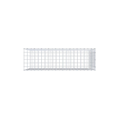 Gavión acoplable tipo 2 100 cm x 60 cm x 30 cm (L x A x P), malla 5 cm x 5 cm, anillo en C