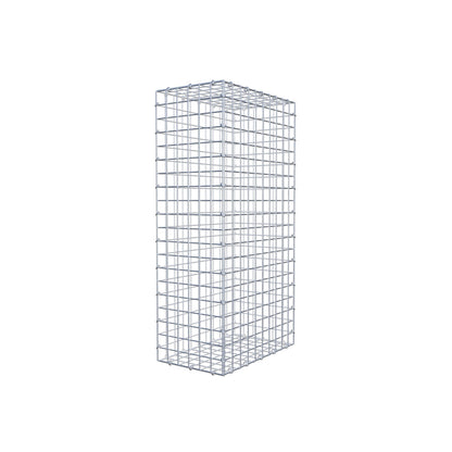 Gabbione 100 cm x 50 cm x 30 cm (L x H x P), maglia 5 cm x 5 cm, anello a C