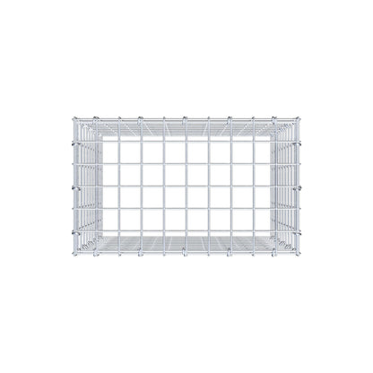 Add-on pool type 3 50 cm x 50 cm x 30 cm (L x H x D), maaswijdte 5 cm x 5 cm, C-ring
