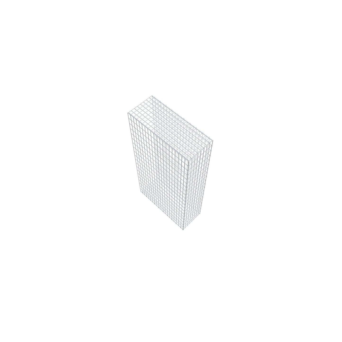 Gabião tipo 2 200 cm x 100 cm x 40 cm, malhagem 5 cm x 10 cm, anel C