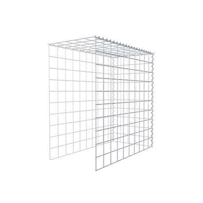 Anbaugabione Typ 4 100 cm x 100 cm x 50 cm (L x H x T), Maschenweite 10 cm x 10 cm, Spirale