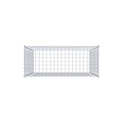 Grown-on gabion type 3 100 cm x 100 cm x 40 cm (L x H x D), mesh size 5 cm x 5 cm, spiral