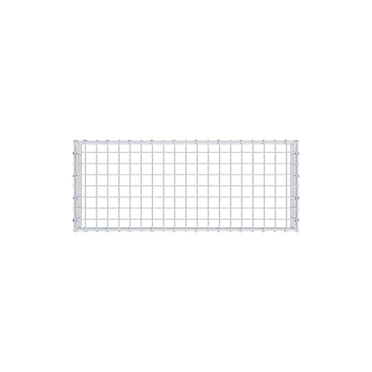Mounted gabion type 3 100 cm x 20 cm x 40 cm (L x H x D), mesh size 5 cm x 5 cm, C-ring