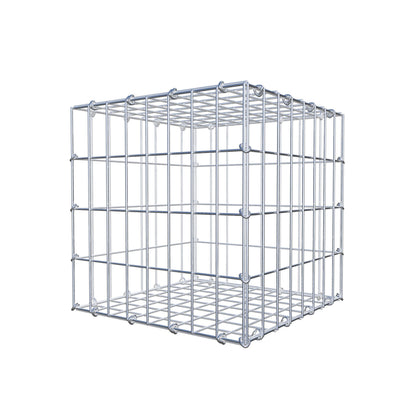 Gabbione 40 cm x 40 cm x 40 cm (L x H x P), maglia 5 cm x 10 cm, anello a C