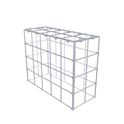 Gabião Tipo 3 50 cm x 40 cm x 20 cm (C x A x P), malhagem 10 cm x 10 cm, anel C