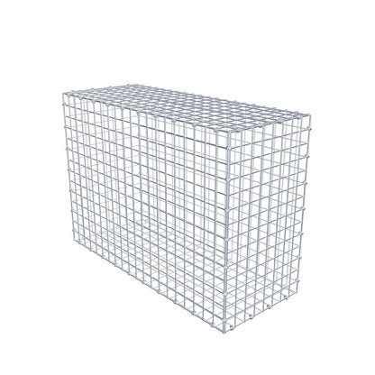 Gabbione 100 cm x 70 cm x 40 cm (L x H x P), maglia 5 x 5 cm, anello a spirale