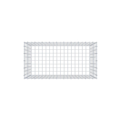 Anbaugabione Typ 3 100 cm x 70 cm x 50 cm (L x H x T), Maschenweite 5 cm x 10 cm, C-Ring