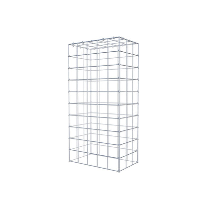 Anbaugabione Typ 3 100 cm x 30 cm x 50 cm (L x H x T), Maschenweite 10 cm x 10 cm, C-Ring