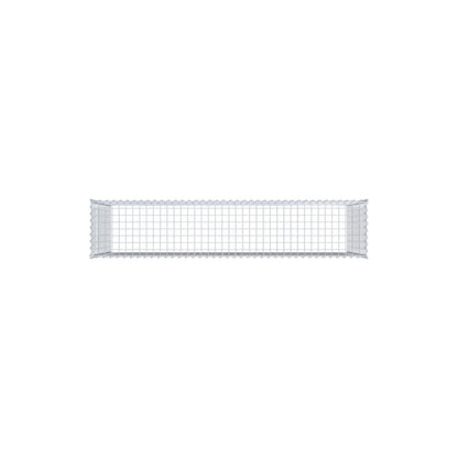 Anbaugabione Typ 3 200 cm x 100 cm x 40 cm (L x H x T), Maschenweite 5 cm x 5 cm, Spirale