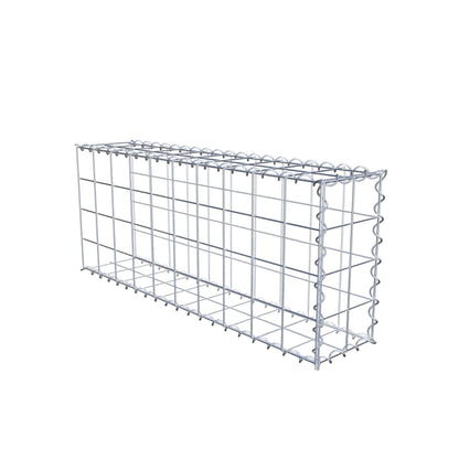 Gabbione aggiuntivo tipo 2 100 cm x 40 cm x 20 cm (L x A x P), maglia 10 cm x 10 cm, spirale