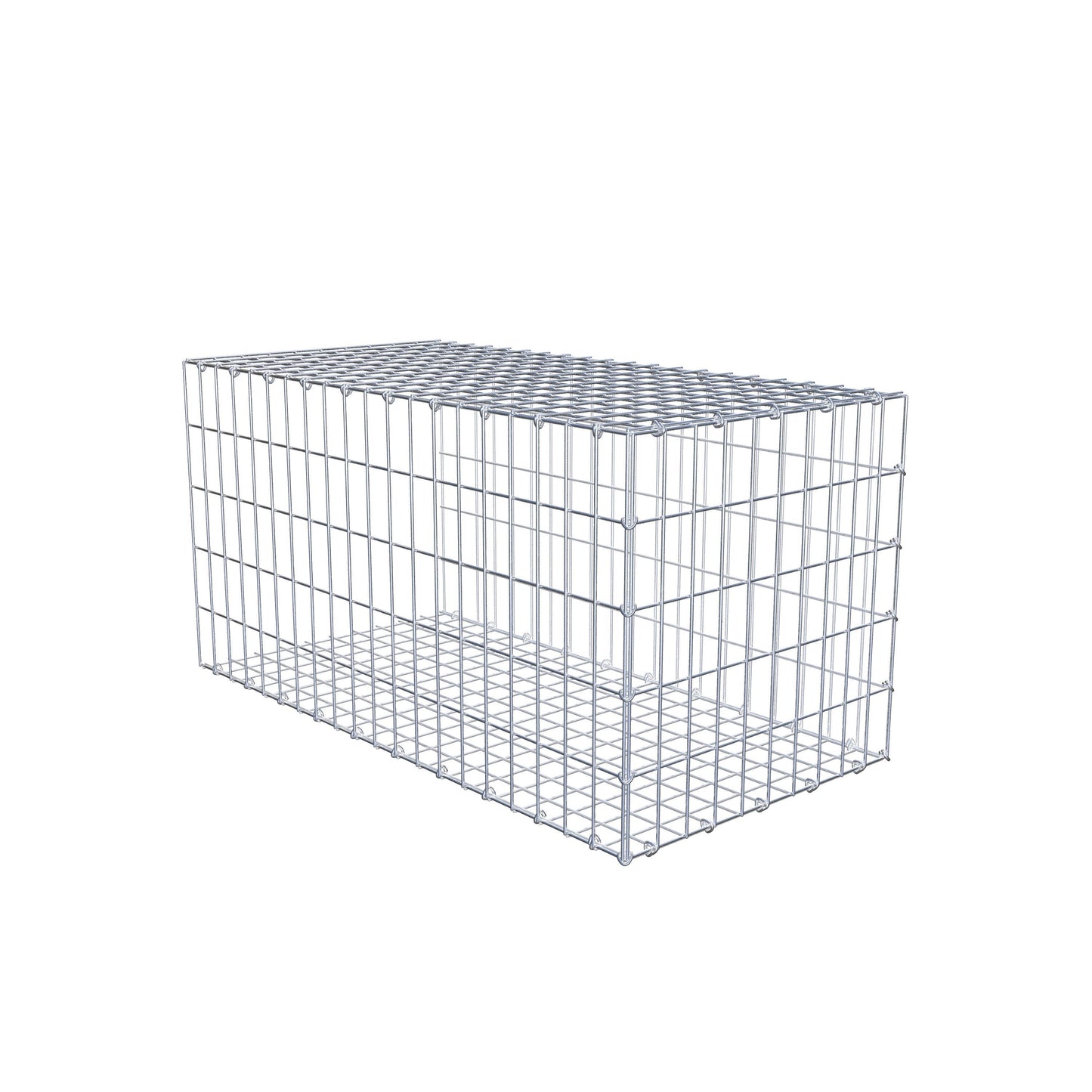 Pila adicional tipo 2 100 cm x 50 cm x 50 cm, malla 5 cm x 10 cm, anillo en C